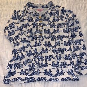 Lilly Pulitzer Elephant Pull Over